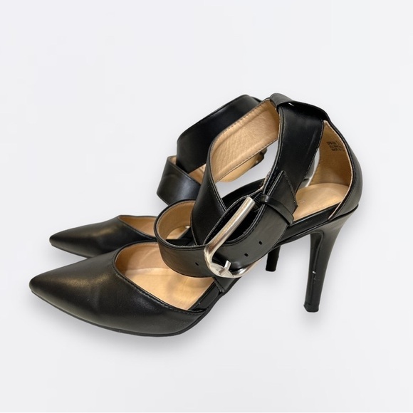 Chinese Laundry | Black Point Toe Heels Sz 5.5 NWT - Picture 2 of 7
